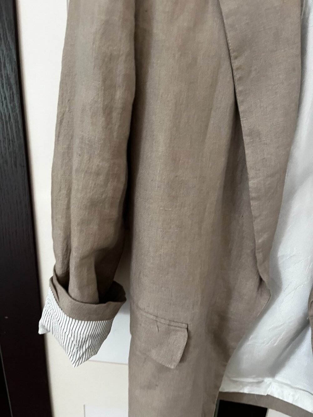 Zara Linen Balzer Size Small - Picture 4 of 8